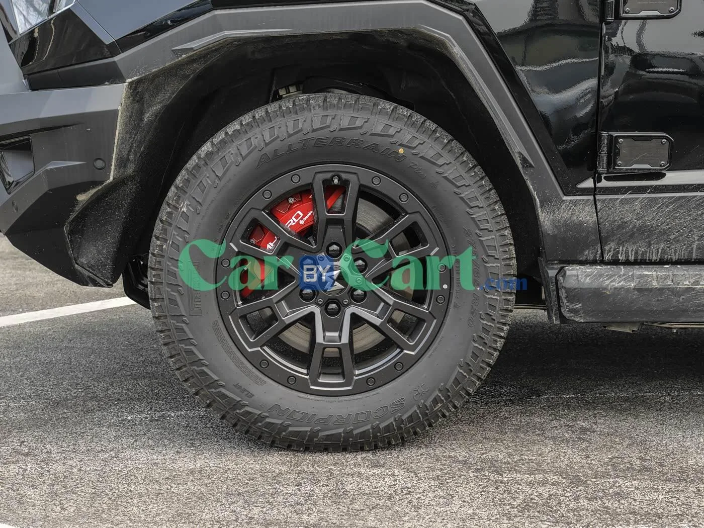 aluminum alloy AT+Red caliper 20inch