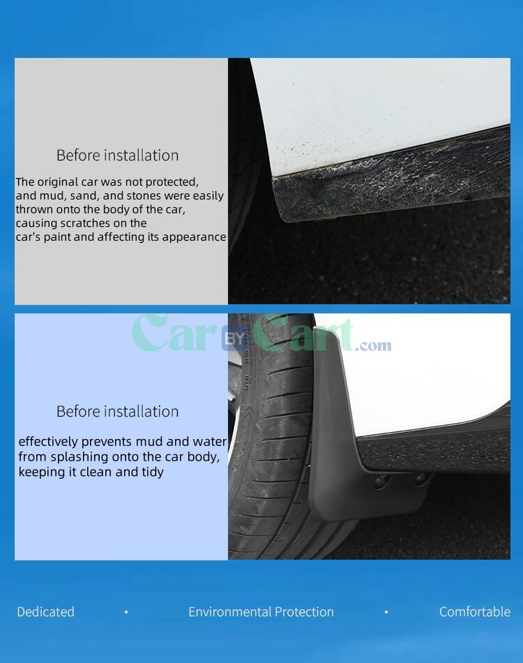2024 LYNK&CO 07 mudguard