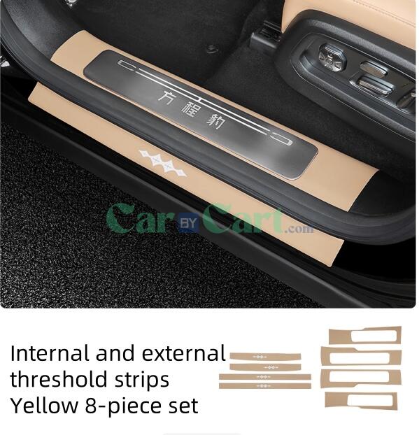 2025 Leopard 8 Leather inner and outer door sill strips