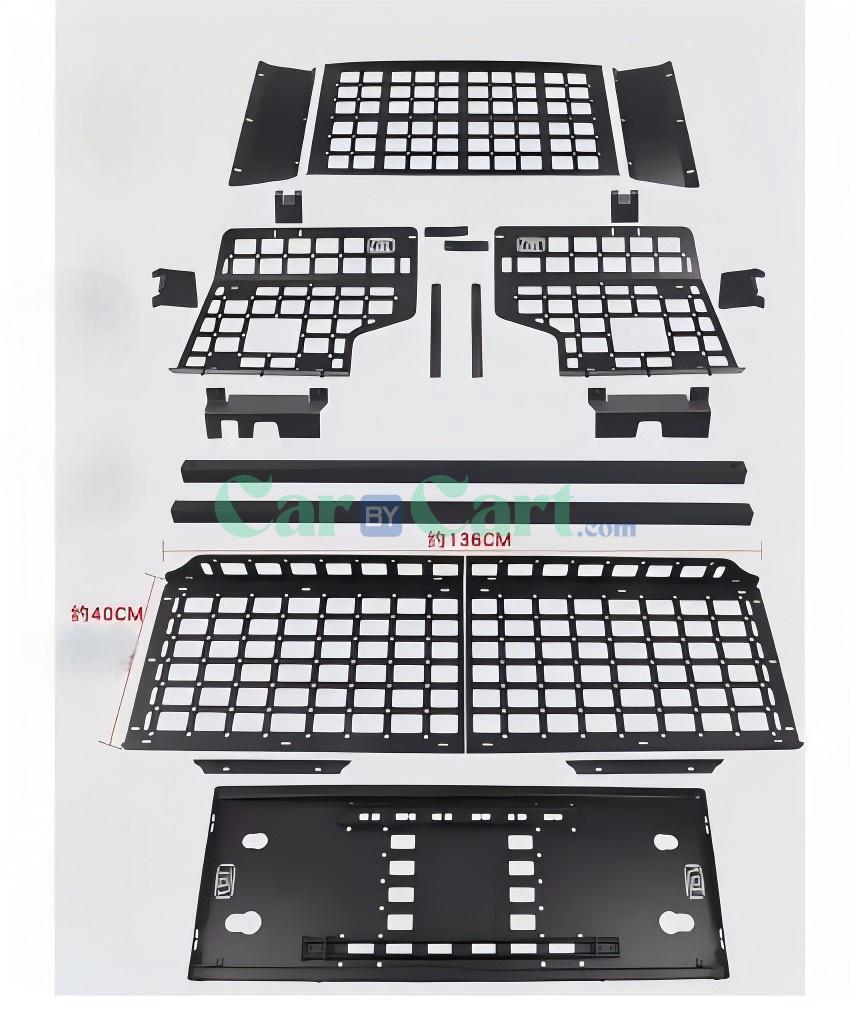 Formula Leopard 5 trunk storage rack