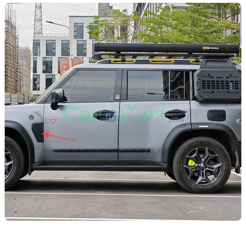 Jetour T2 fender trim cover