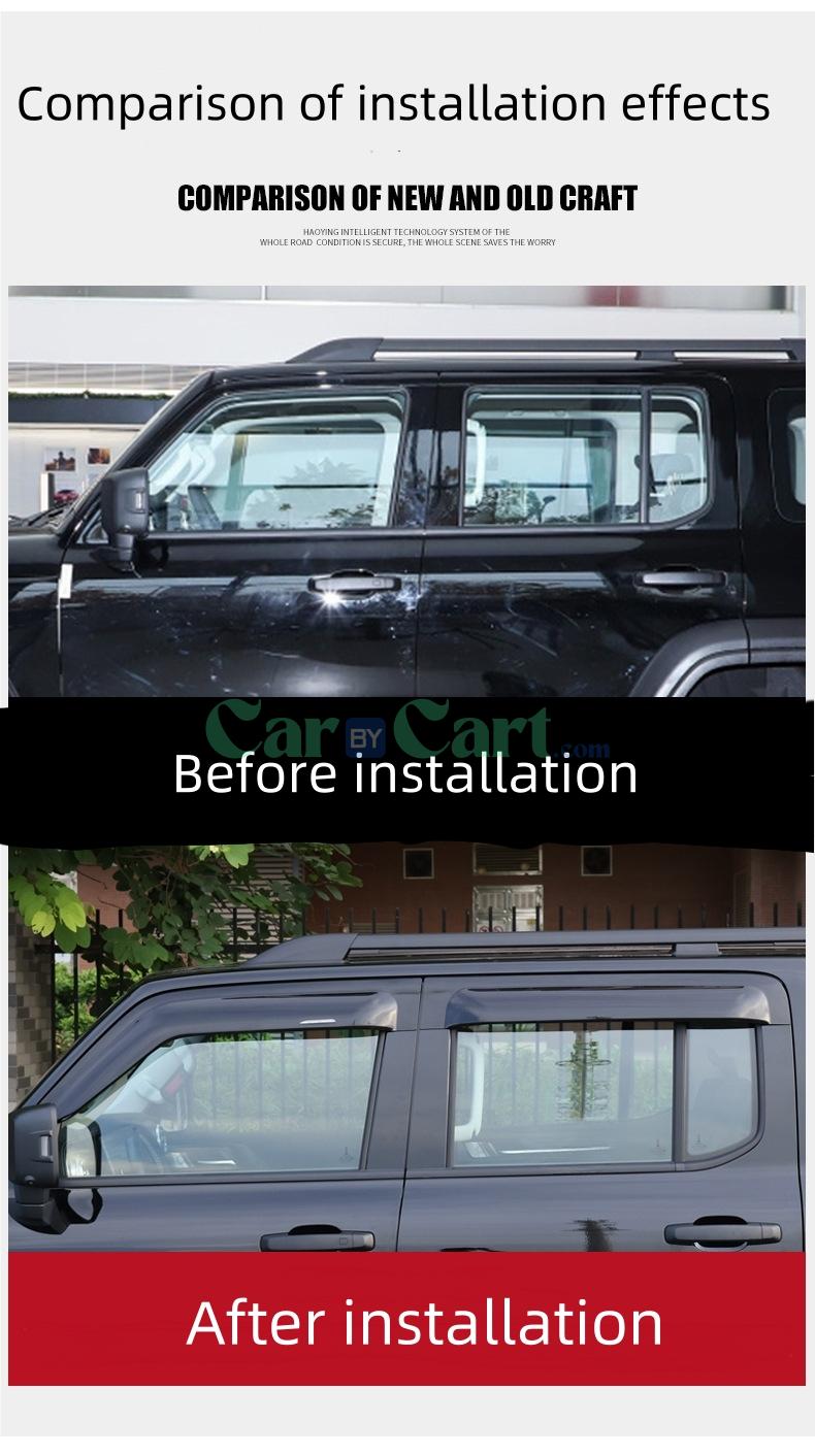 2025 TANK 300 HIT-4 Rain and sun visor