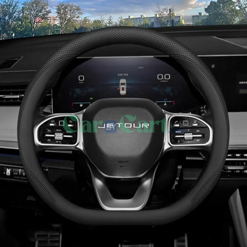 2025 Jetour X90PLUS Nappa leather Steering Wheel Cover