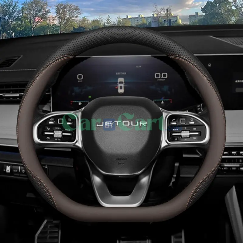 2025 Jetour X90PLUS Nappa leather Steering Wheel Cover