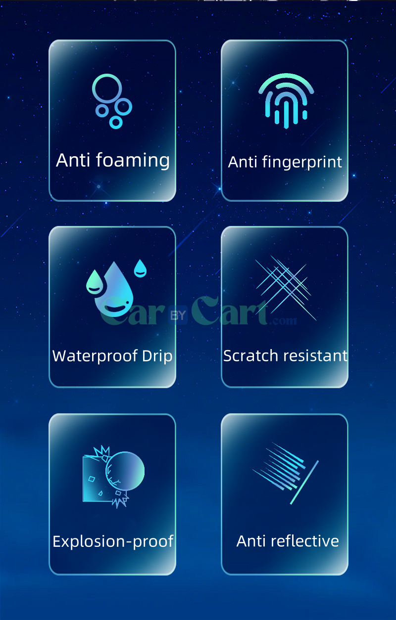 2025 Jetour Liberal 1.5TD 15.6-inch Navigation screen+10.25-inch instrument screen tempered film