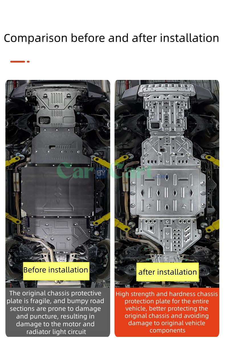 Leopard 8 chassis armor