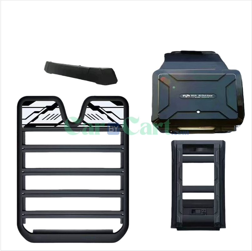 Leopard 8  accessories set outside