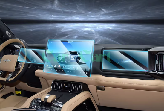 Leopard 8 accessories set inside