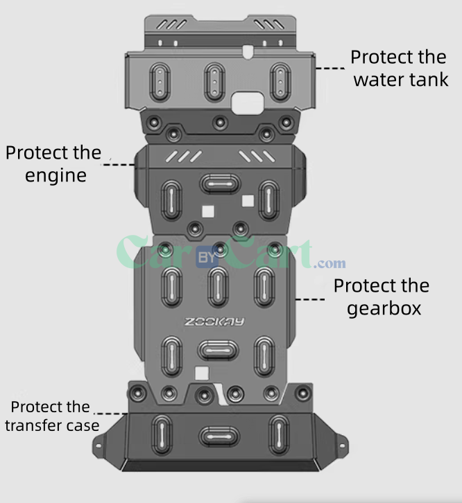 TANK 400 chassis armor