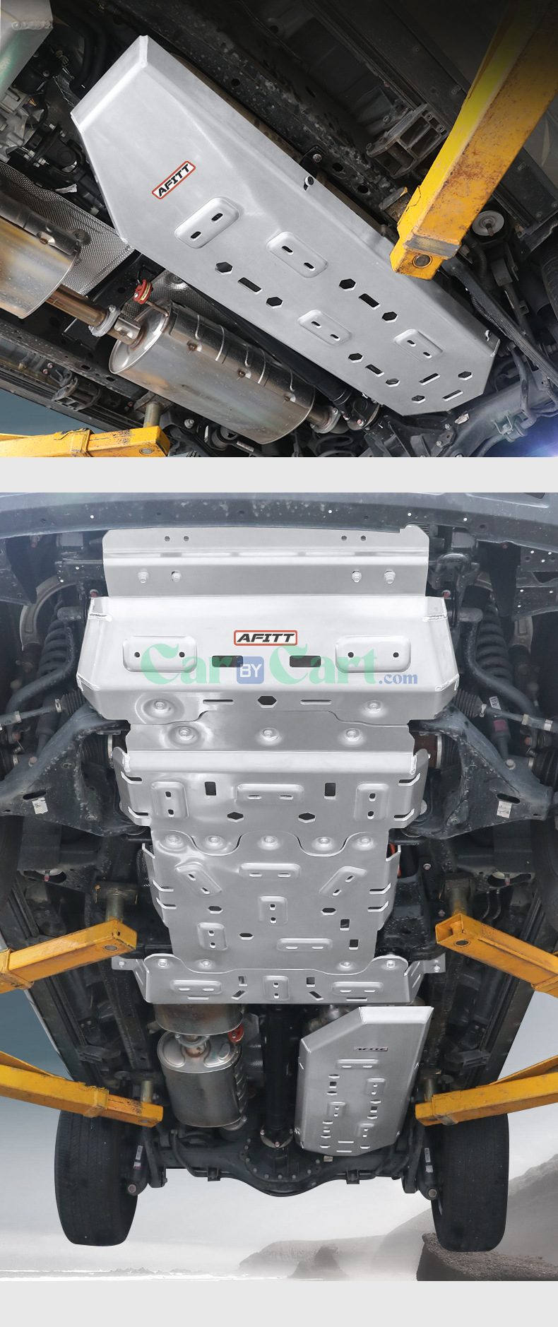 2025 TANK400 8MM chassis guard plate